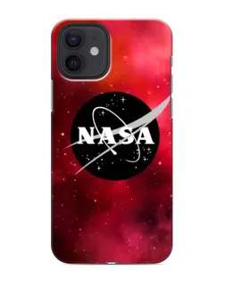 Чехол для iPhone 12 mini с картинкой «NASA — красная туманность»