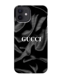 Чехол для iPhone 12 mini с картинкой «Gucci — шелковые волны»