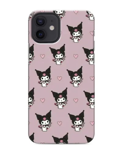 Чехол для iPhone 12 mini с картинкой «Kuromi — ночной сон» Чехол для iPhone 12 mini с картинкой «Kuromi — ночной сон»
