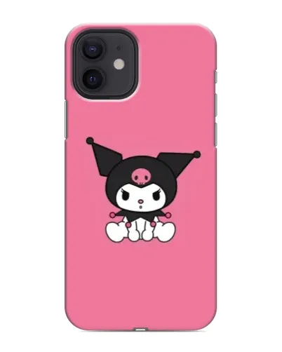 Чехол для iPhone 12 mini с картинкой «Хмурая Kuromi» Чехол для iPhone 12 mini с картинкой «Хмурая Kuromi»