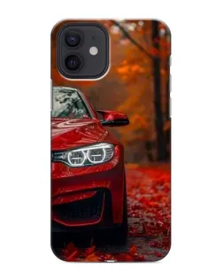 Чехол для iPhone 12 mini с картинкой «Осенняя BMW M4»