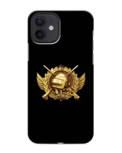 Чехол для iPhone 12 mini с картинкой «PUBG — оранжевый градиент» Чехол для iPhone 12 mini с картинкой «PUBG — оранжевый градиент»