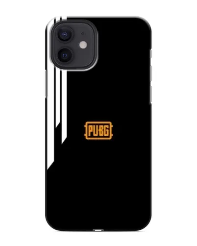 Чехол для iPhone 12 mini с картинкой «PUBG — вертикальные линии»