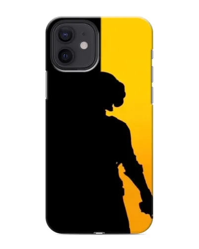 Чехол для iPhone 12 mini с картинкой «Тень воина PUBG»