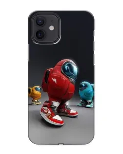 Чехол для iPhone 12 mini с картинкой «Among Us — 3D стиль» Чехол для iPhone 12 mini с картинкой «Among Us — 3D стиль»