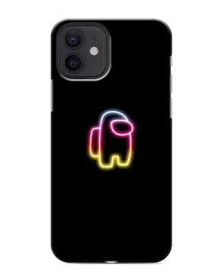 Чехол для iPhone 12 mini с картинкой «Among Us градиент»