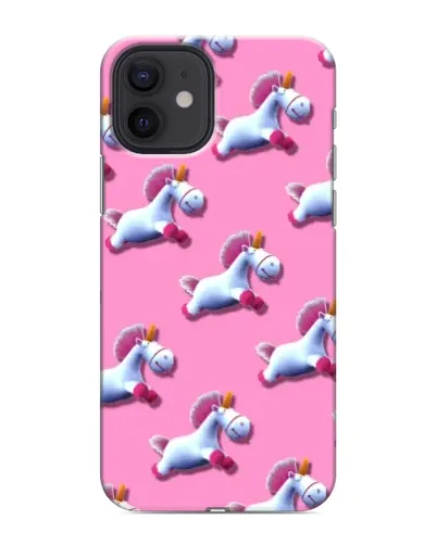 Чехол для iPhone 12 mini с картинкой «Единороги на розовом» Чехол для iPhone 12 mini с картинкой «Единороги на розовом»