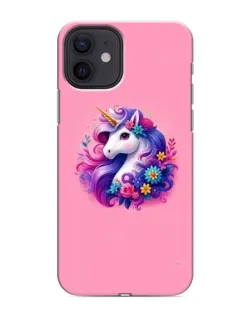Чехол для iPhone 12 mini с картинкой «Сказочный единорог»