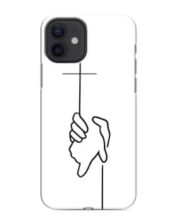Чехол для iPhone 12 mini с картинкой «Рука держит» Чехол для iPhone 12 mini с картинкой «Рука держит»