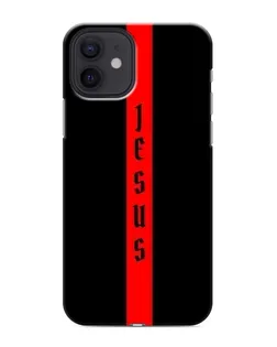 Чехол для iPhone 12 mini с картинкой «Красная линия веры»