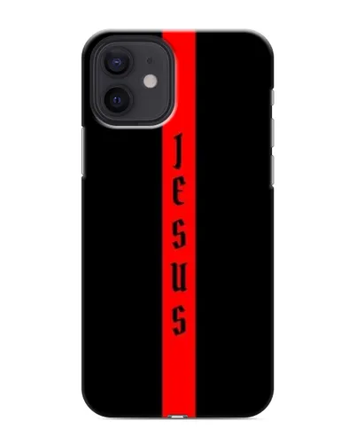 Чехол для iPhone 12 mini с картинкой «Красная линия веры»