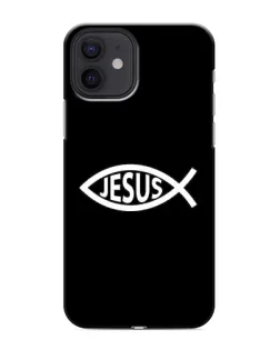 Чехол для iPhone 12 mini с картинкой «Классический Jesus»