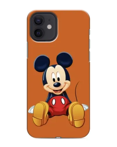 Чехол для iPhone 12 mini с картинкой «Микки отдыхает» Чехол для iPhone 12 mini с картинкой «Микки отдыхает»