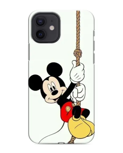 Чехол для iPhone 12 mini с картинкой «Mickey на канате» Чехол для iPhone 12 mini с картинкой «Mickey на канате»