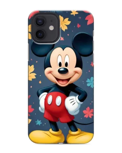 Чехол для iPhone 12 mini с картинкой «Осенний Mickey Mouse» Чехол для iPhone 12 mini с картинкой «Осенний Mickey Mouse»