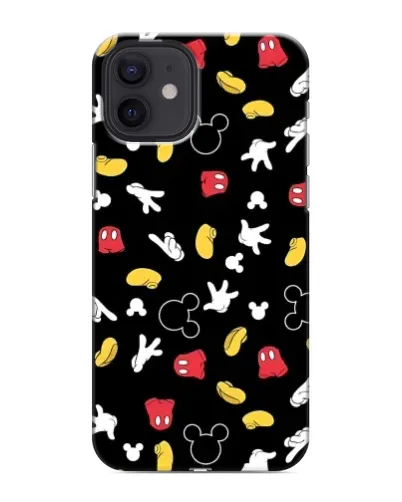 Чехол для iPhone 12 mini с картинкой «Графический принт лапок» Чехол для iPhone 12 mini с картинкой «Графический принт лапок»