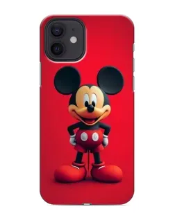 Чехол для iPhone 12 mini с картинкой «Mickey в полный рост»