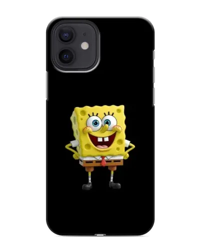 Чехол для iPhone 12 mini с картинкой «Классический Губка Боб» Чехол для iPhone 12 mini с картинкой «Классический Губка Боб»