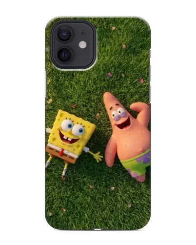 Чехол для iPhone 12 mini с картинкой «Друзья на лужайке» Чехол для iPhone 12 mini с картинкой «Друзья на лужайке»