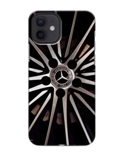Чехол для iPhone 12 mini с картинкой «Диск Mercedes» Чехол для iPhone 12 mini с картинкой «Диск Mercedes»