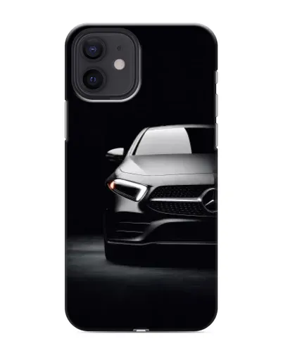 Чехол для iPhone 12 mini с картинкой «Свет фар Mercedes» Чехол для iPhone 12 mini с картинкой «Свет фар Mercedes»