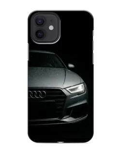Чехол для iPhone 12 mini с картинкой «Audi — детализация кузова»