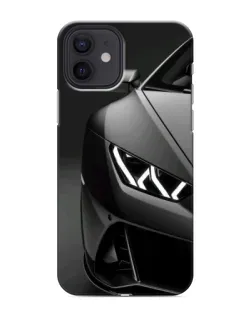 Чохол для iPhone 12 mini з картинкою «Lamborghini фари деталізація»