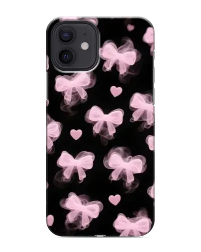Чехол для iPhone 12 mini с картинкой «Геометрия банта»