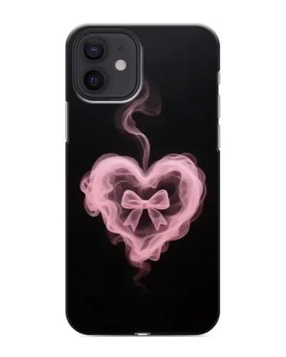 Чехол для iPhone 12 mini с картинкой «Дымчатое сердце»