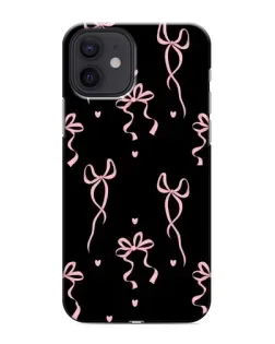 Чехол для iPhone 12 mini с картинкой «Тонкие ленты»