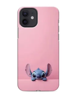 Чехол для iPhone 12 mini с картинкой «Stitch выглядывает» Чехол для iPhone 12 mini с картинкой «Stitch выглядывает»