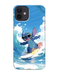 Чехол для iPhone 12 mini с картинкой «Стич на волне» Чехол для iPhone 12 mini с картинкой «Стич на волне»