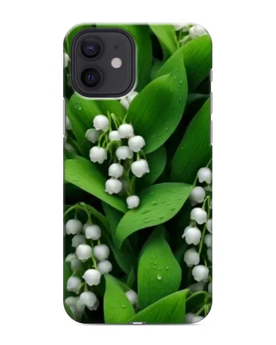 Чехол для iPhone 12 mini с картинкой «Ландыши в зелени» Чехол для iPhone 12 mini с картинкой «Ландыши в зелени»
