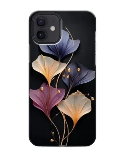 Чехол для iPhone 12 mini с картинкой «Лиловые цветы грации» Чехол для iPhone 12 mini с картинкой «Лиловые цветы грации»