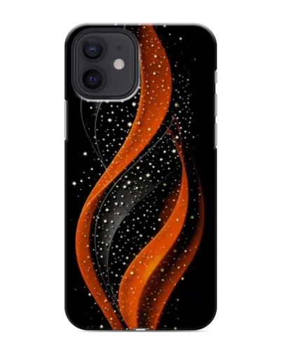 Чехол для iPhone 12 mini с картинкой «Огненная звездная волна» Чехол для iPhone 12 mini с картинкой «Огненная звездная волна»