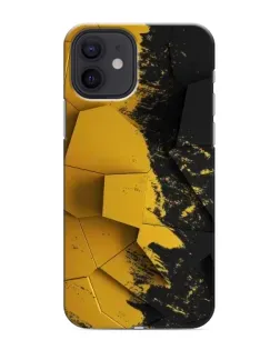 Чехол для iPhone 12 mini с картинкой «Золотые осколки геометрии» Чехол для iPhone 12 mini с картинкой «Золотые осколки геометрии»