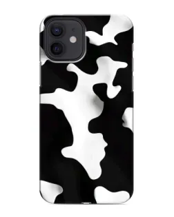 Чехол для iPhone 12 mini с картинкой «Черно-белое пятно» Чехол для iPhone 12 mini с картинкой «Черно-белое пятно»