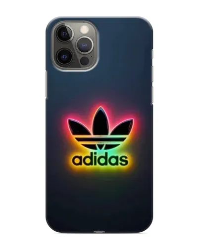 Чехол для iPhone 12 Pro Max с картинкой «Неоновый Adidas»