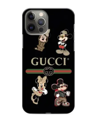 Чехол для iPhone 12 Pro Max с картинкой «Gucci — герои Disney и монограмма» Чехол для iPhone 12 Pro Max с картинкой «Gucci — герои Disney и монограмма»