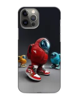 Чохол для iPhone 12 Pro Max з картинкою «Among Us — 3D стиль»