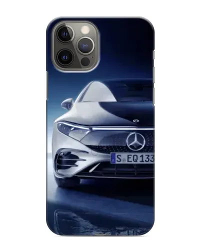 Чехол для iPhone 12 Pro Max с картинкой «Mercedes EQ — будущее»
