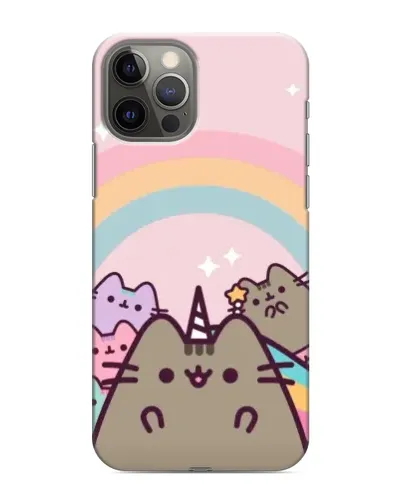 Чехол для iPhone 12 Pro Max с картинкой «Единорог Pusheen»