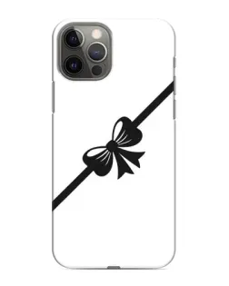 Чохол для iPhone 12 Pro Max з картинкою «Діагональний бант» Чохол для iPhone 12 Pro Max з картинкою «Діагональний бант»