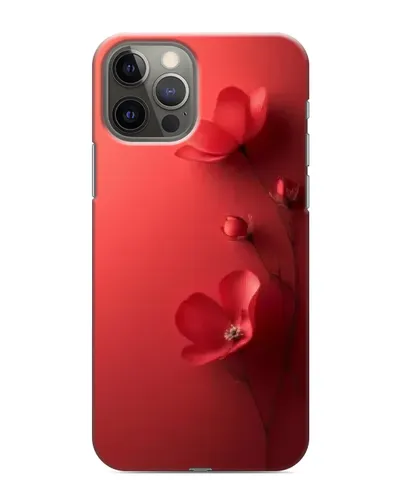 Чехол для iPhone 12 Pro Max с картинкой «Маковые соцветия»