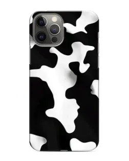 Чехол для iPhone 12 Pro Max с картинкой «Черно-белое пятно»