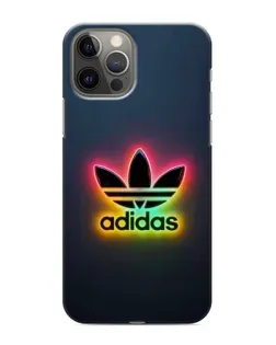 Чехол для iPhone 12 Pro с картинкой «Неоновый Adidas»