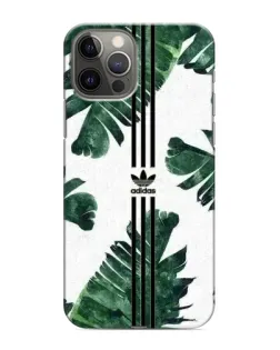 Чехол для iPhone 12 Pro с картинкой «Пальмовые листья адидас»