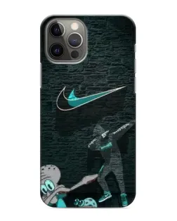 Чехол для iPhone 12 Pro с картинкой «Спортивный арт Nike»