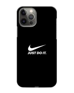 Чехол для iPhone 12 Pro с картинкой «Минимализм от Nike»