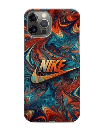Чехол для iPhone 12 Pro с картинкой «Nike в абстракции» Чехол для iPhone 12 Pro с картинкой «Nike в абстракции»